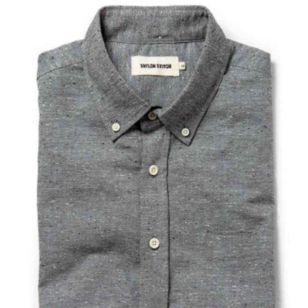 Taylor Stitch - The Jack in Charcoal Fleck Sz Large